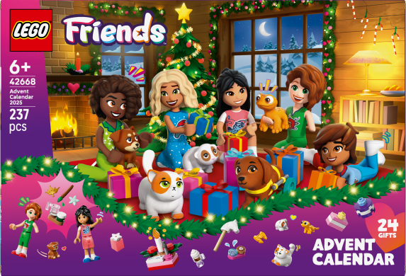 Конструктор LEGO Адвент календар 2025 Friends 42668