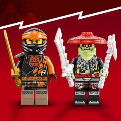 Конструктор LEGO Ninjago Земляний дракон Коула EVO 285 деталей 71782