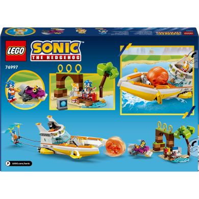 Конструктор LEGO Sonic Човен із «Пригод Тейлза» LEGO Sonic 76997