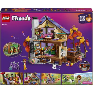 Конструктор Затишний лісовий будиночок для осіннього відпочинку Lego Friends 42705