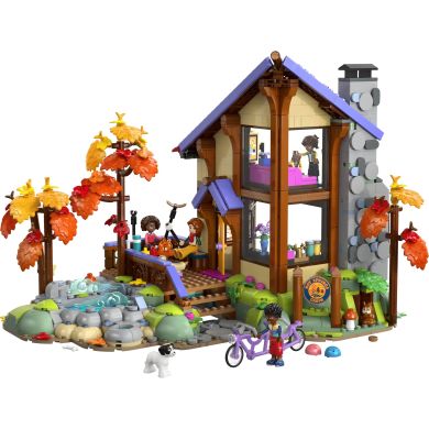 Конструктор Затишний лісовий будиночок для осіннього відпочинку Lego Friends 42705