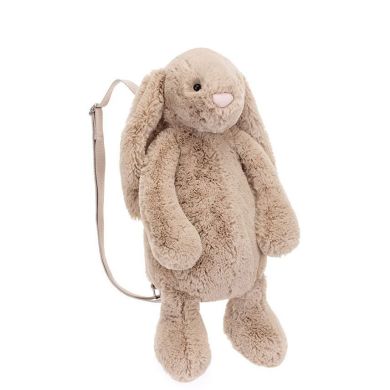 М'яка іграшка Бежевый рюкзак Bunny Jellycat BAS4BBP