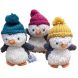 М'яка Іграшка новорічний Пінгвін в шапочці Jellycat (Джеллі Кет) WEE12PEN