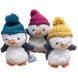 Мягкая игрушка новогодний Пингвин в шапочке Jellycat (Джелли Кэт) WEE12PEN