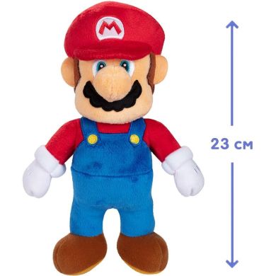 М'яка іграшка SUPER MARIO МАРІО (23 cm) Super Mario 40948i-GEN