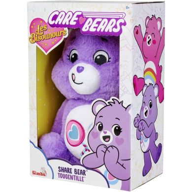 М'яка іграшка ведмідь Care Bears Фіолетовий, 35 см, 0 міс+ 6305878005