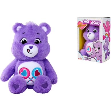 М'яка іграшка ведмідь Care Bears Фіолетовий, 35 см, 0 міс+ 6305878005
