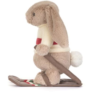 Мягкая игрушка Забавный Кролик в лыжном костюме Jellycat BAS3BSK