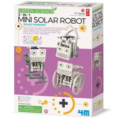Научный набор 4M Робот на солнечной батарее 3-в-1 00-03377