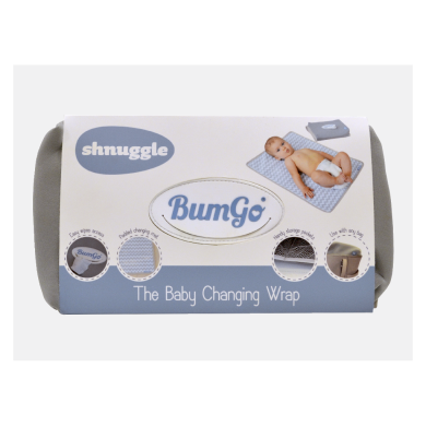 Набор для пеленания Shnuggle BumGo SHN-BMG, Серый