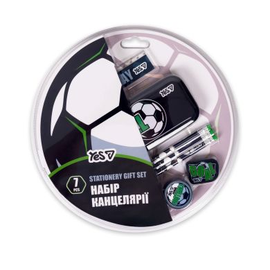 Набір канцелярії Yes Football, 7 предметів 450280