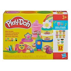 Набор массы для лепки, 12 баночек Play-Doh F1989