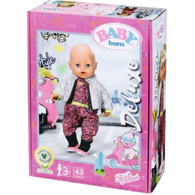 Набор одежды для куклы BABY BORN серии City Deluxe ПРОГУЛКА НА СКУТЕРЕ Zapf 830215