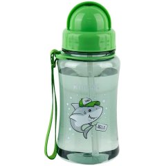 Бутылочка для воды, 350 мл, Shark K25-399-1, Зелёный