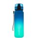 Пляшка для води UZSPACE Frosted 500 мл. Блакитно-зелена UzSpace 3026, Блакитний