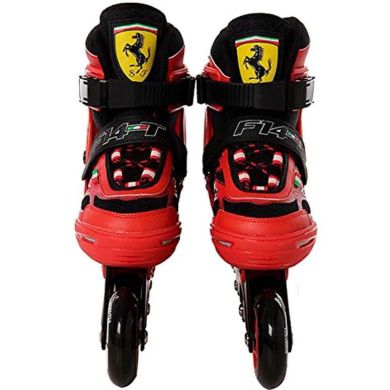 Роликовые коньки Ferrari красные р.36-39 FS4