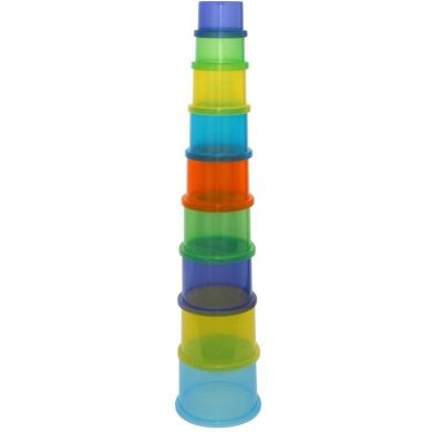 Розвивальна іграшка Baby Team «Чудо-пірамідка» 8850, Різнокольоровий