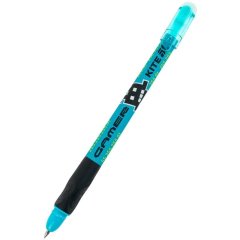Ручка гелева "пиши-стирай" Smart, Next Level, синя Kite K26-098-2