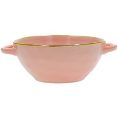 Тарелка для супа с ручками Unitable Rose&Tulipani CONCERTO ROSA ANTICO Розовый R134400010, 15