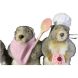 Трио барсуков ratatouille marmotte, р-р 21x70x43 см Animate Factory 24782