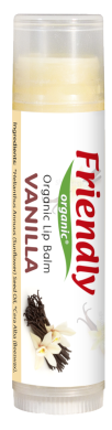 Органический бальзам для губ Friendly Organic ваниль FR0461 8680088180461