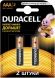 Щелочные батарейки Duracell AAA LR03 MN2400 Basic 2 шт IMA01001455