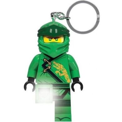 Брелок для ключей LED light Ninjago LLOYD (зеленый) LEGO 4004036-LGL-KE150