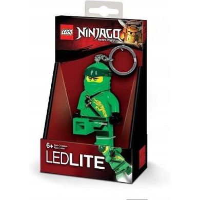 Брелок для ключів LED light Ninjago LLOYD (зелений) LEGO 4004036-LGL-KE150