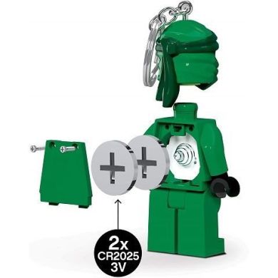 Брелок для ключей LED light Ninjago LLOYD (зеленый) LEGO 4004036-LGL-KE150
