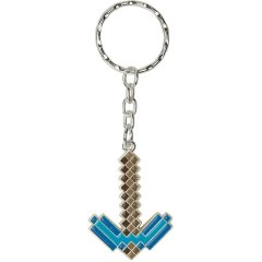 Брелок Minecraft Diamond Pickaxe Keychain-One Size-MultiColor Jinx JINX-3784