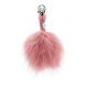 Брелок-м'яка іграшка JellyCat Fancy Flamingo Bag Charm FA4FBC