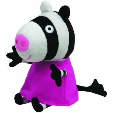Детская мягкая игрушка TY Peppa Pig Zoe Zebra 15 см, арт. 46174 46174