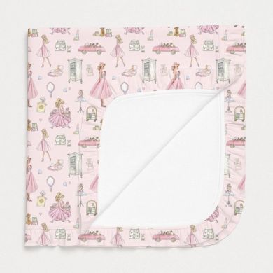 Двухслойное детское одеяло с рюшами 75*80 My Little Pie Mon Cherie BL002