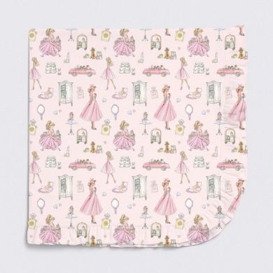Двухслойное детское одеяло с рюшами 75*80 My Little Pie Mon Cherie BL002