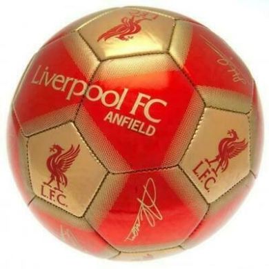 Футбольный мяч Promotion FC Liverpool с подписью, красный размер 5 114288