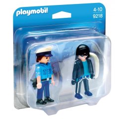 Конструктор Playmobil Поліцейський і крадій 9218