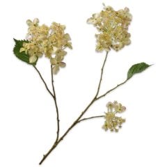 Гортензия, ветка, кремово-зеленая, 99 см. Silk-ka 160479