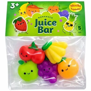 Игрушки коллекционные в наборе Monster Gum mochi squishy Juice bar T25007