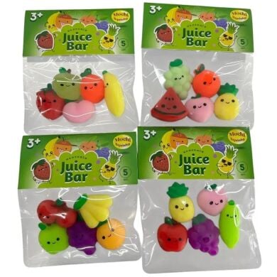 Игрушки коллекционные в наборе Monster Gum mochi squishy Juice bar T25007
