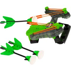 Іграшковий лук на зап'ясток серії Air Storm WRIST BOW (зелений, 3 стріли) Zing AS140G