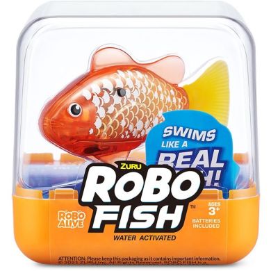 Интерактивная игрушка ROBO ALIVE S3 РАБОРЫБКА (золотистая) 7191-2