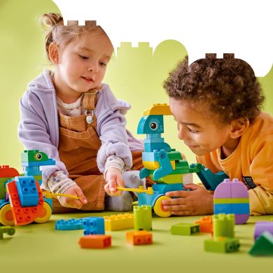 Конструктор Динозавры на колесах 3в1 LEGO DUPLO Town 10451