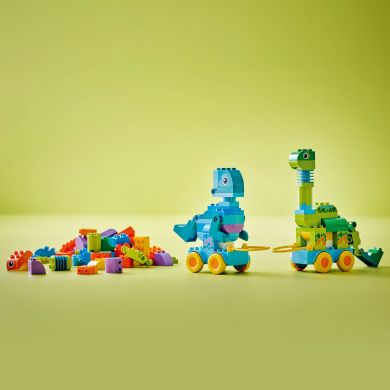 Конструктор Динозавры на колесах 3в1 LEGO DUPLO Town 10451