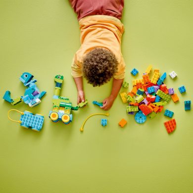 Конструктор Динозавры на колесах 3в1 LEGO DUPLO Town 10451