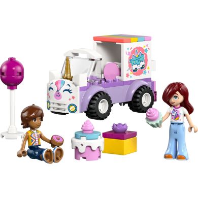 Конструктор LEGO Friends Автомобиль для доставки тортов с единорогами 42675