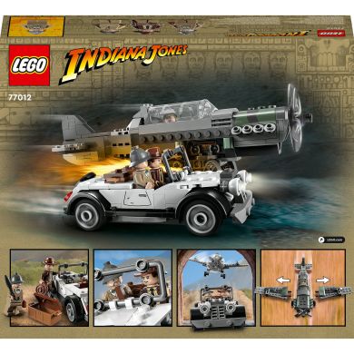 Конструктор Преследование на истребителе LEGO Indiana Jones 77012