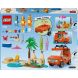 Конструктор Пляж и семейная поездка на автомобили Блуи LEGO Bluey 11202
