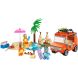 Конструктор Пляж и семейная поездка на автомобили Блуи LEGO Bluey 11202