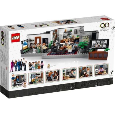 Конструктор Шоу «Queer Eye» - квартира «Легендарной пятерки» LEGO ICONS 10291