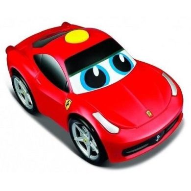 Машинка игрушечная BB Junior Ferrari 458 Italia свет/звук красная 16-81604, Красный
